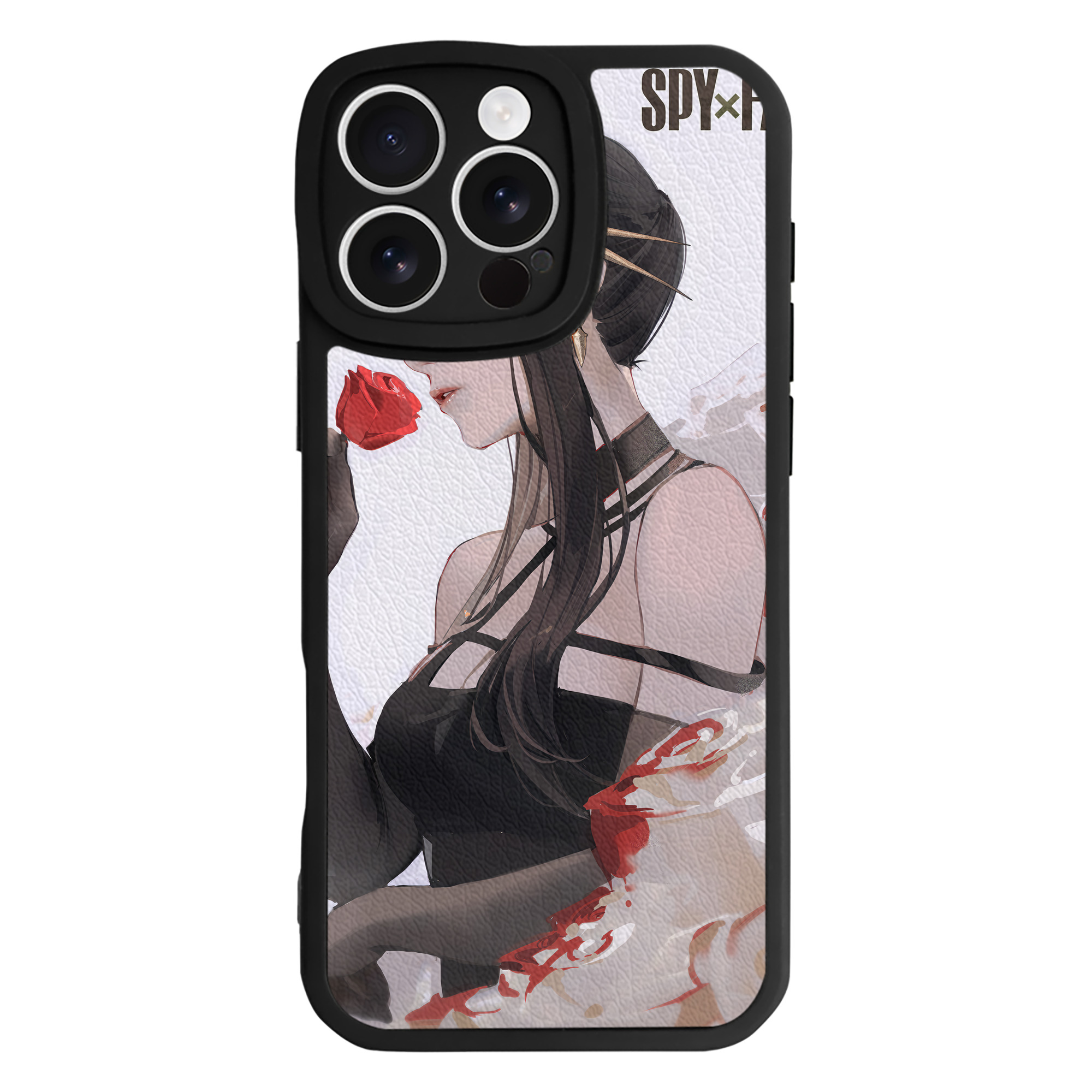 （画像用） SPY×FAMILY间谍家家酒 【iPhone 16シリーズ対応】シリコンスマホケース（レザー調） 材質：シリコン